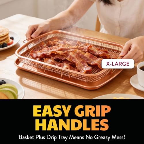 Air Fryer Basket for Oven (16.5” x 12.5”)