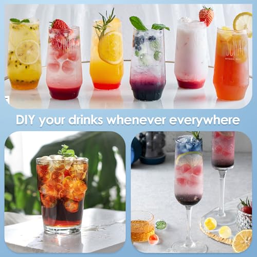 Ice Cube Tray with Lid and Bin (1"-2 pack / White)
