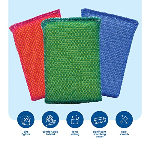 Multi Purpose Scouring Pad (Blue)