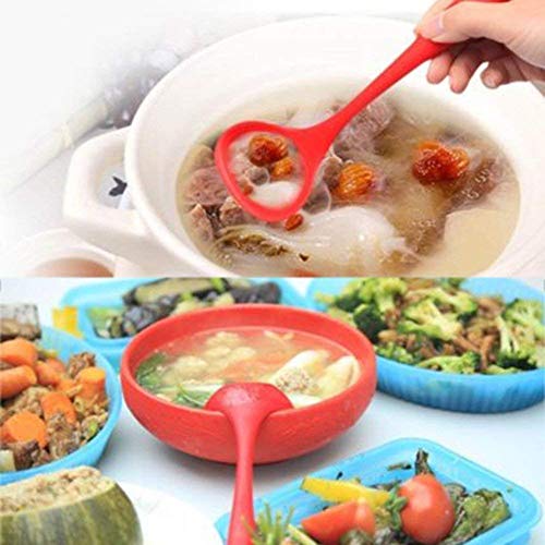 EastDeals Silicone Kitchen Utensils Set (Red)