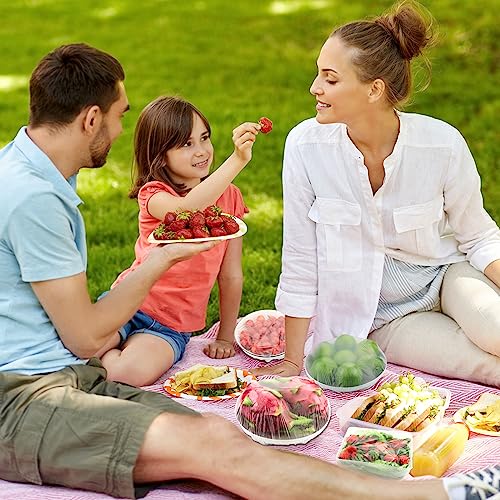 Fresh Keeping Bags 200pcs with Elastic Disposable Shrinkable Food Storage Covers for Kitchen Bowl