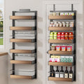 6 Tier Over The Door Pantry Organizer (6 Tiers / Black)