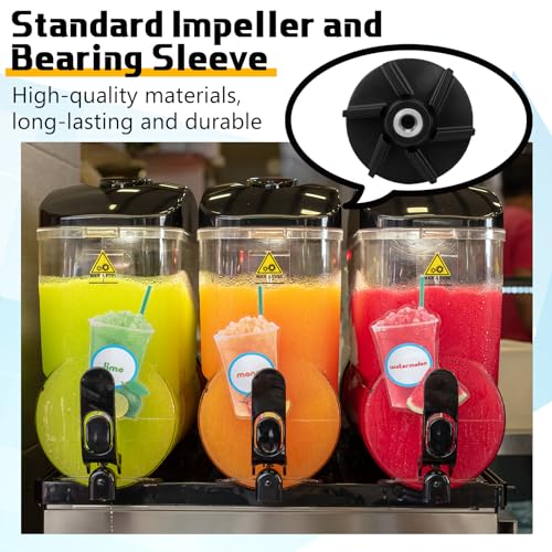 2 Set 3587 3220 Impeller Sleeve Compatible with Crathco Beverage