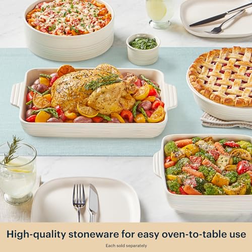 8 Piece Ceramic Complete Nonstick Bakeware Set (8 Piece / Full Set (Round/Rectangular))