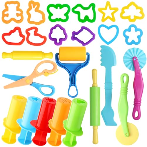 Dough Tools for Kids (24 pcs)