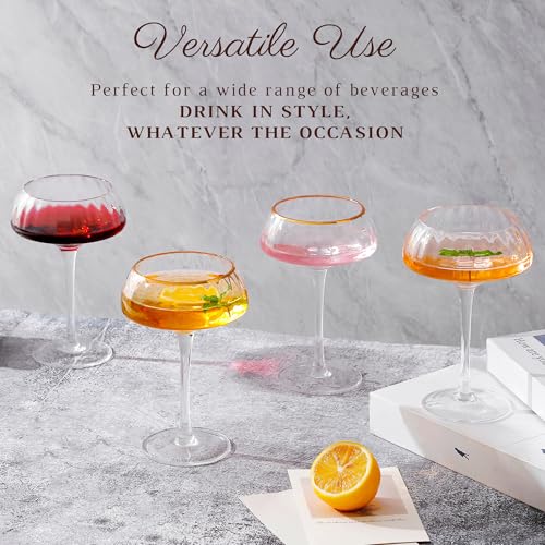 Coupe Glasses Set of 4 (Coupe Glasses)
