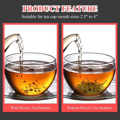 2 Pack Tea Strainer Bowl (2 Pack / Gold)