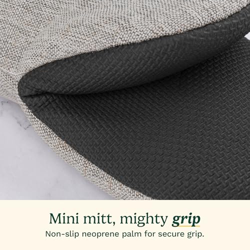 Cuisinart Heritage Mini Oven Mitts (Textured Gray)
