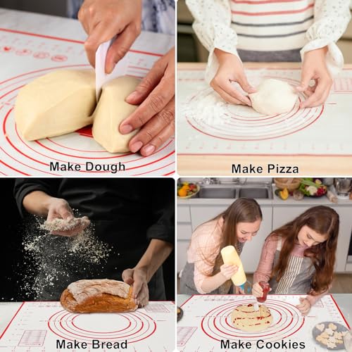 Large 24" x 16" Silicone Baking Mat (24"L x 16"W)