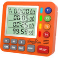 Digital Kitchen Timer with 4 Channel (Orange)