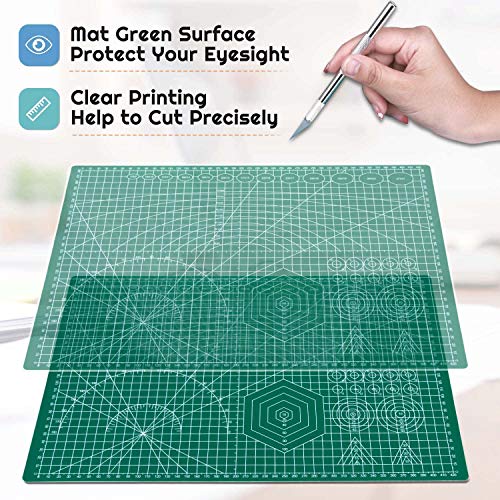 Self Healing Sewing Mat (Green / 17.8"L x 11.9"W)