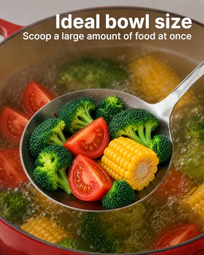 Stainless Steel Slotted Spoon (Draining Spoon)
