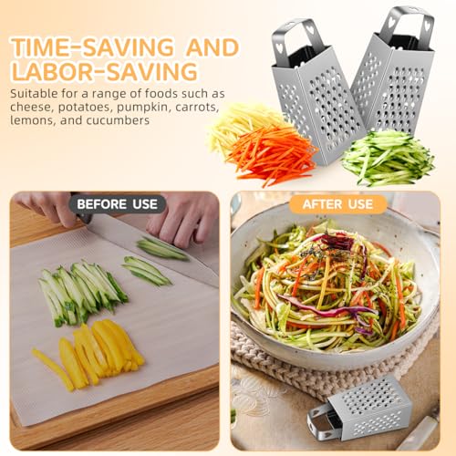 6Pcs Mini Box Graters (7.80X3.80X2.80CM)