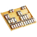 Bamboo Spice Drawer Organizer (12" to 23" Wide / Natural)