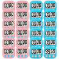 24 Pack Digital Kitchen Timer Small Classroom Timers for Kids Teachers (Blue&pink)