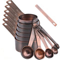 Measuring Cups and Spoons Set 14 (Copper)