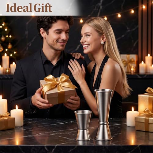 2 Pack Cocktail Jiggers Set