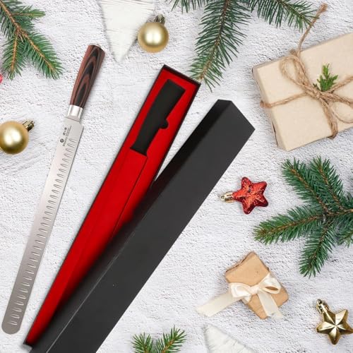 Brisket Knife 12 Inch (Black Brown Handle)