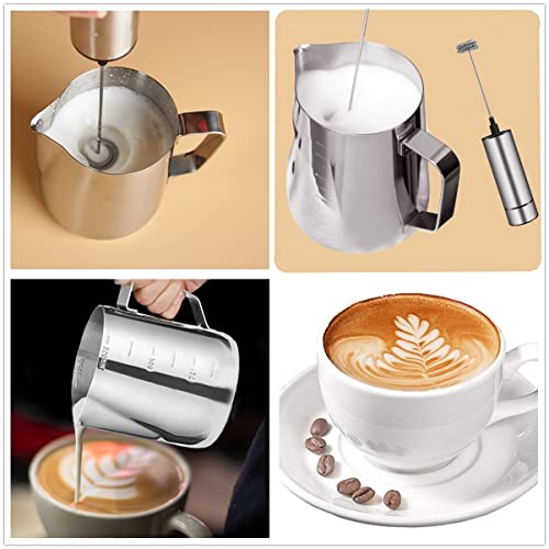Milk Frother Handheld Battery Operated