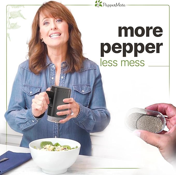 Pepper Mill Manual (Transparent Black)