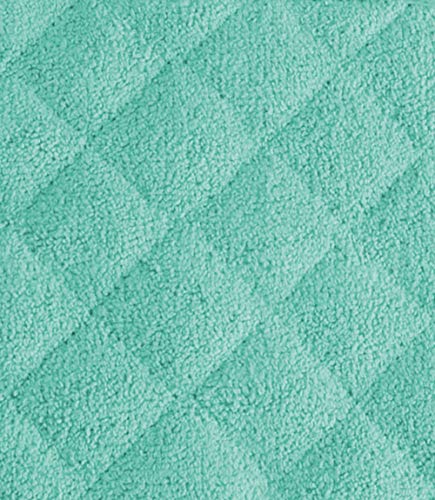 Basic Terry Collection Quilted 100% Cotton (Potholder (3 Piece) / Aqua)
