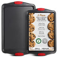 Nonstick Baking Sheet Set (2-Piece Set / Black)