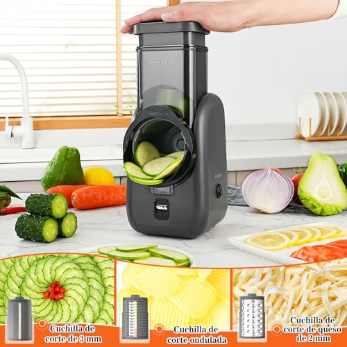 Electric Cheese Grater Rotary Slicer (Black)