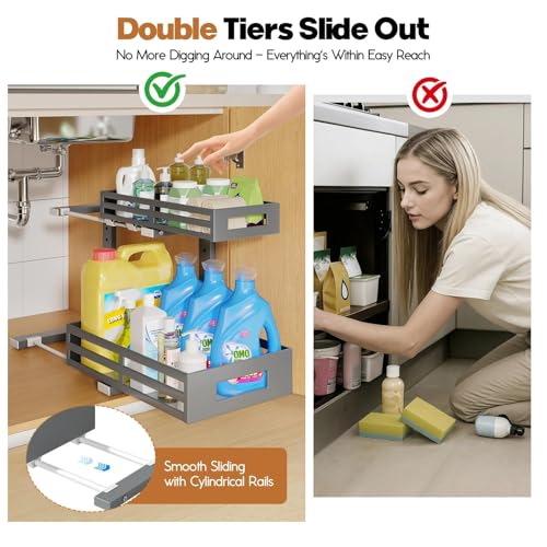 1 Pack Under Sink Organizers and Storage