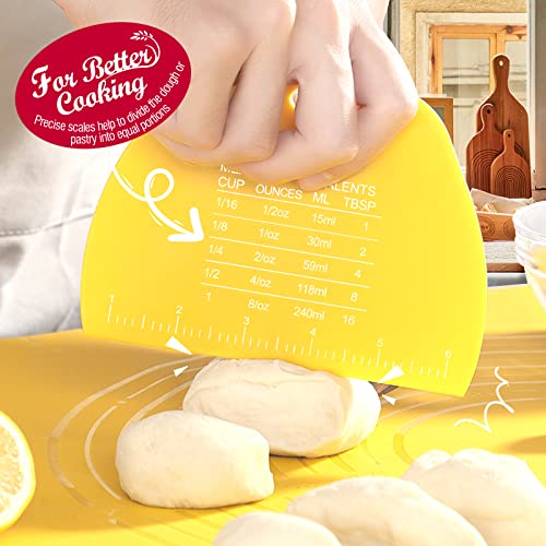 2 Pieces Dough Cutter (Green and yellow)