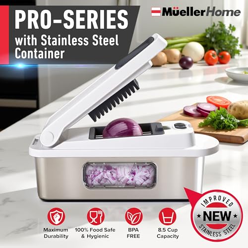 MUELLER HOME Pro (8 Blade / Stainless Steel White Sand/Grey)