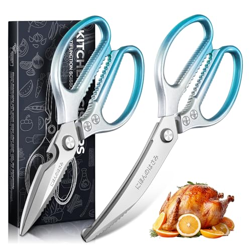 Kitchen Scissors Shears Set (Blue)