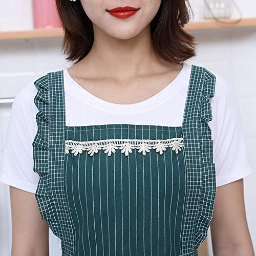 Princess Apron for Women with Pockets (Grenn)
