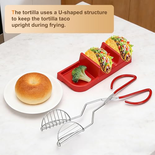 Taco Shell Tongs for Frying