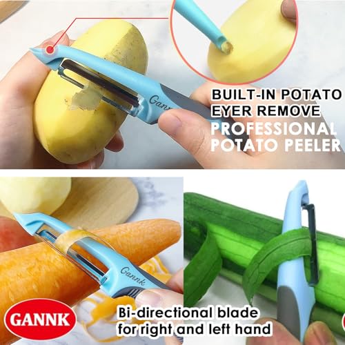 Potato Apple Vegetable Peelers for Kitchen (Colorful)
