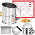 9PCS Stainless Steel Pastry Blender Set (9 Pcs Pastry Blender Set)