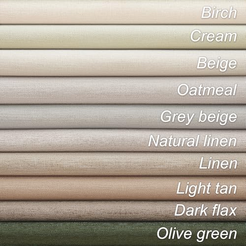 90 Inch Long Linen Blackout Curtains 2 Panels Set (Olive Green / 52"W x 90"L (Pack of 2))