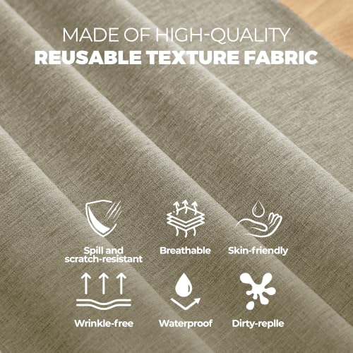 Table Cloth for Rectangle Dining Table (Natural / 70" x 52" (Rectangular))