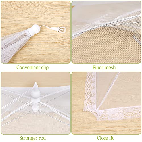Food Cover Food Tent Set (White)