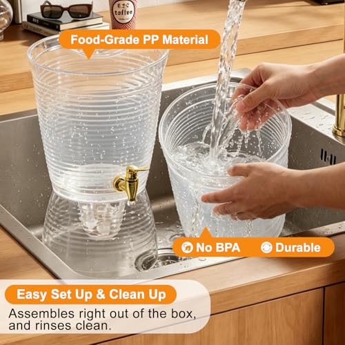 1.6 Gallon Drink Dispenser for Parties