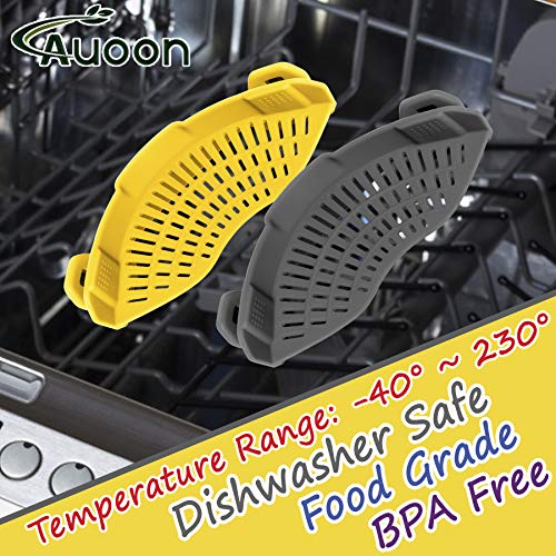Clip On Strainer for Pots (GrayYellow)