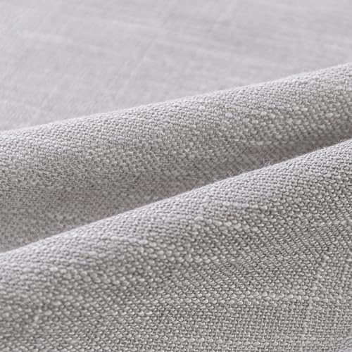 Grey Curtains 84 Inch Length (50"W x 84"L (Pack of 2) / Light Grey)