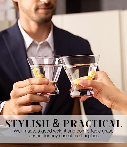 Martini Glasses Set of 6 (Set of 6-8oz)