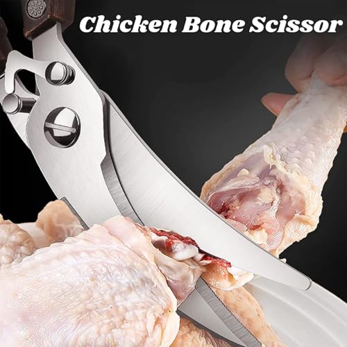 Heavy Duty Poultry Shears (Light Black)