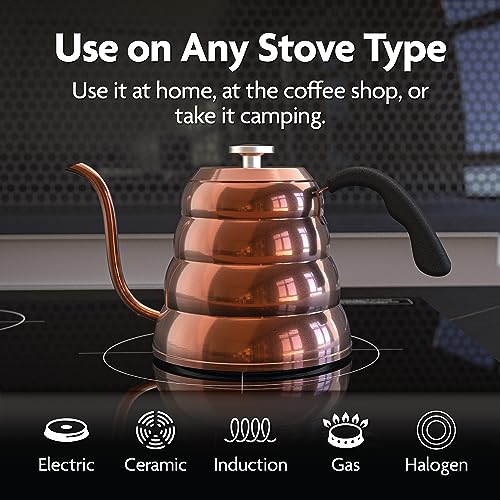 Viante Gooseneck Stovetop Pour Over Coffee Kettle