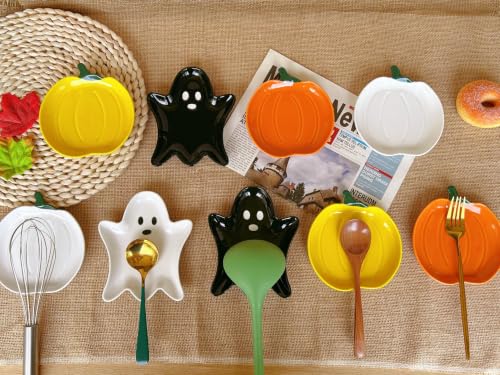 Ceramic Spoon Rest for Stove Top (White)