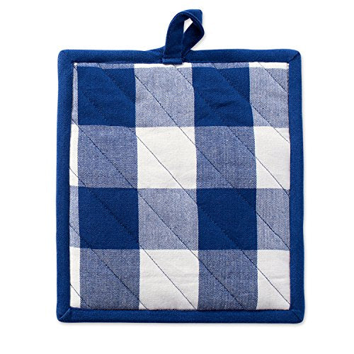 Buffalo Check Kitchen Collection (Potholder / Navy & Cream)