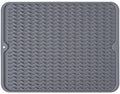 Silicone Dish Drying Mat (Grey / 14" x 11")