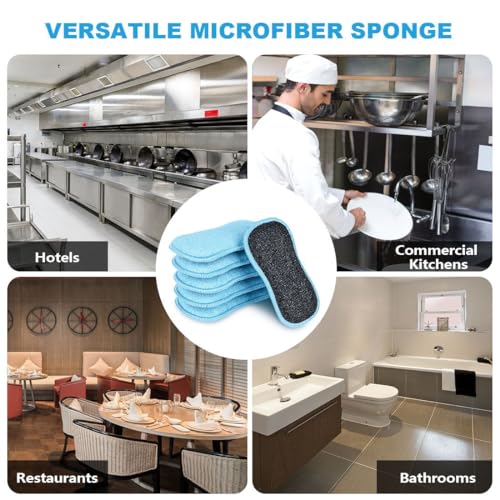 Dish Sponge 12 PK (Blue)