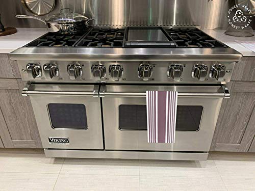 Organic Cotton Kitchen Towels (Plum)