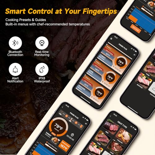 Wireless Meat Thermometer Digital